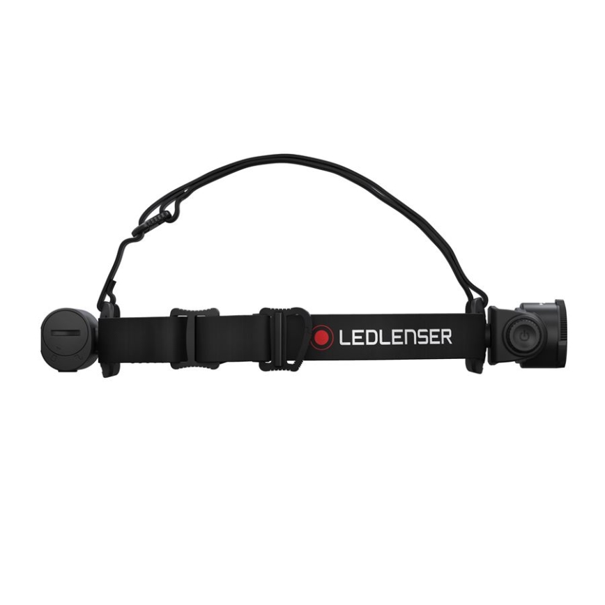 Ledlenser H7R CORE - Dimmable Rechargeable LED Headlamp, 4800 mAh, IP67, 1000 lm, 65 h, Black