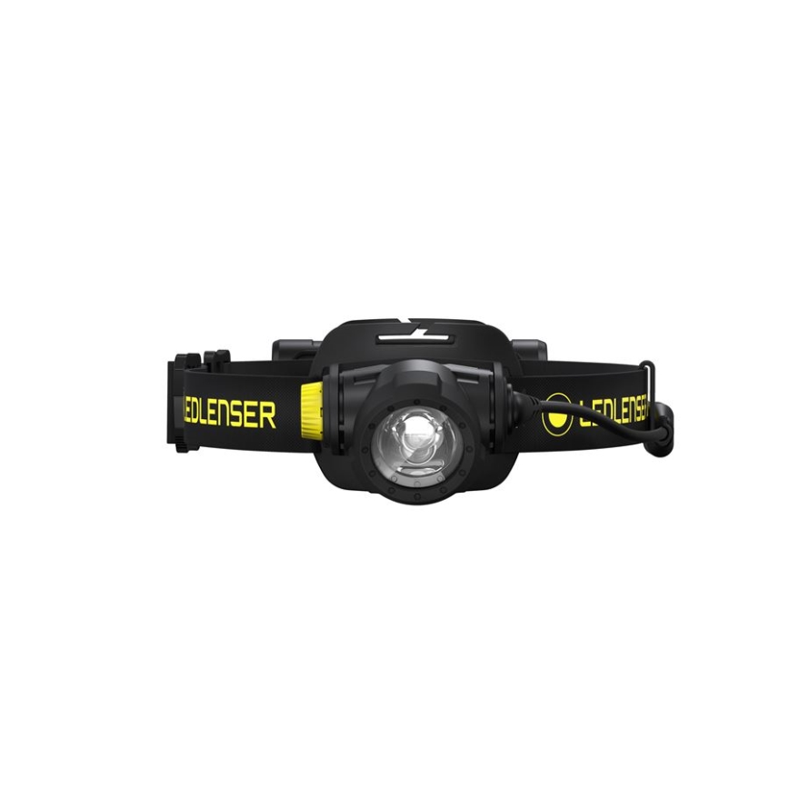 Ledlenser H7R WORK - Dimmable Rechargeable LED Headlamp LED/4800 mAh, IP67, 1000 lm, 60 h, Black