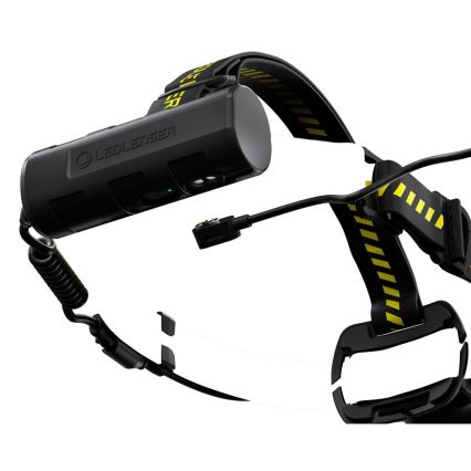 Ledlenser H7R WORK - Dimmable Rechargeable LED Headlamp LED/4800 mAh, IP67, 1000 lm, 60 h, Black
