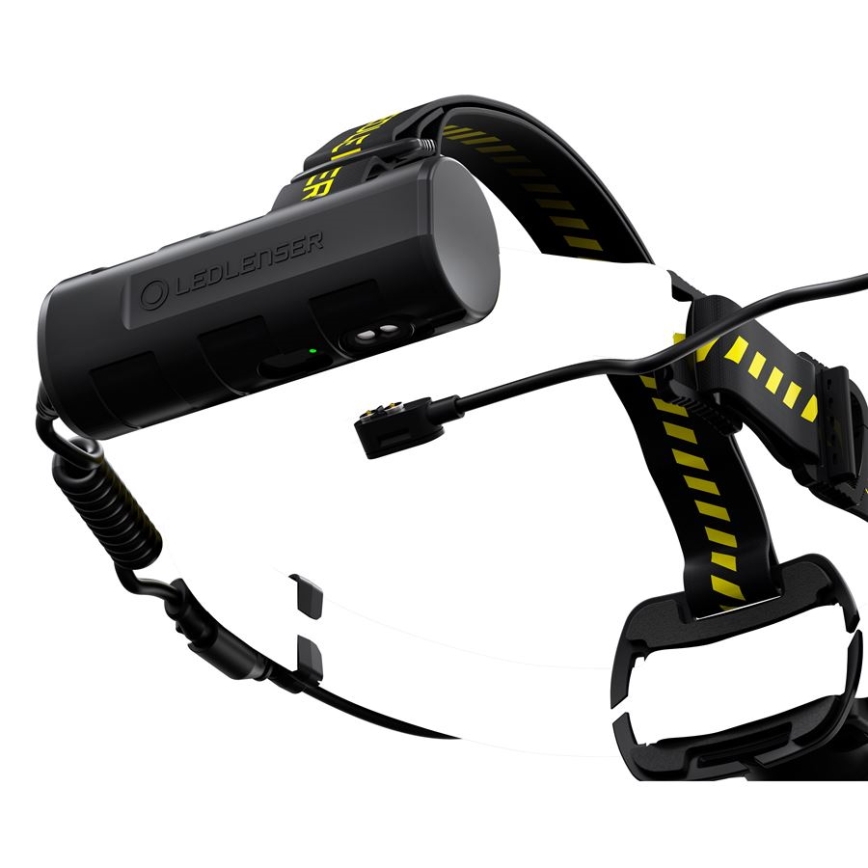 Ledlenser H7R WORK - Dimmable Rechargeable LED Headlamp LED/4800 mAh, IP67, 1000 lm, 60 h, Black