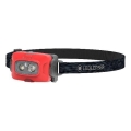 Ledlenser HF4R Core - Dimmable rechargeable LED headlamp LED/1000 mAh IP68 500 lm 35 h red
