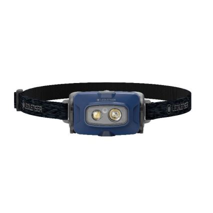 Ledlenser HF4R Core - Dimmable Rechargeable LED Headlamp, LED / 1000 mAh, IP68, 500 lm, 35 h, blue