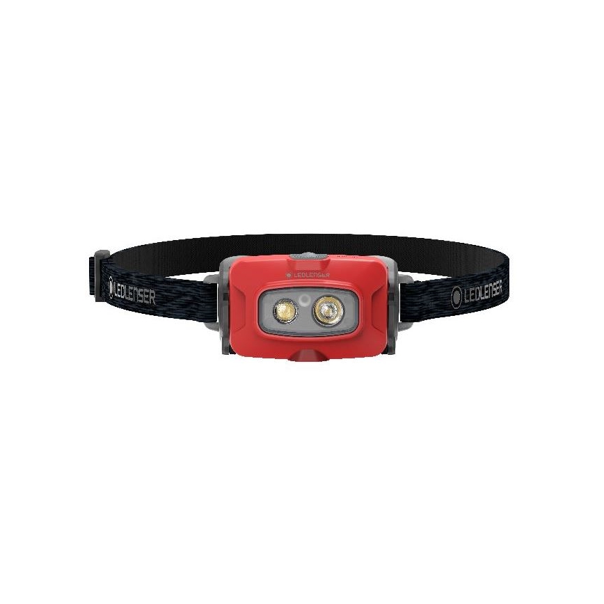 Ledlenser HF4R Core - Dimmable rechargeable LED headlamp LED/1000 mAh IP68 500 lm 35 h red