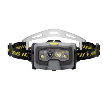 Ledlenser HF8R Work - Dimmable Rechargeable LED Headlamp / 3700 mAh, IP68, 1600 lm, 90 h, Black