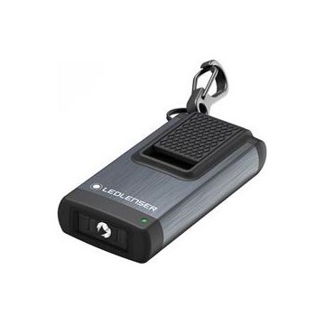 Ledlenser K4R GRAY - Dimmable rechargeable pocket LED flashlight, 180 mAh, IP2X, 120 lm