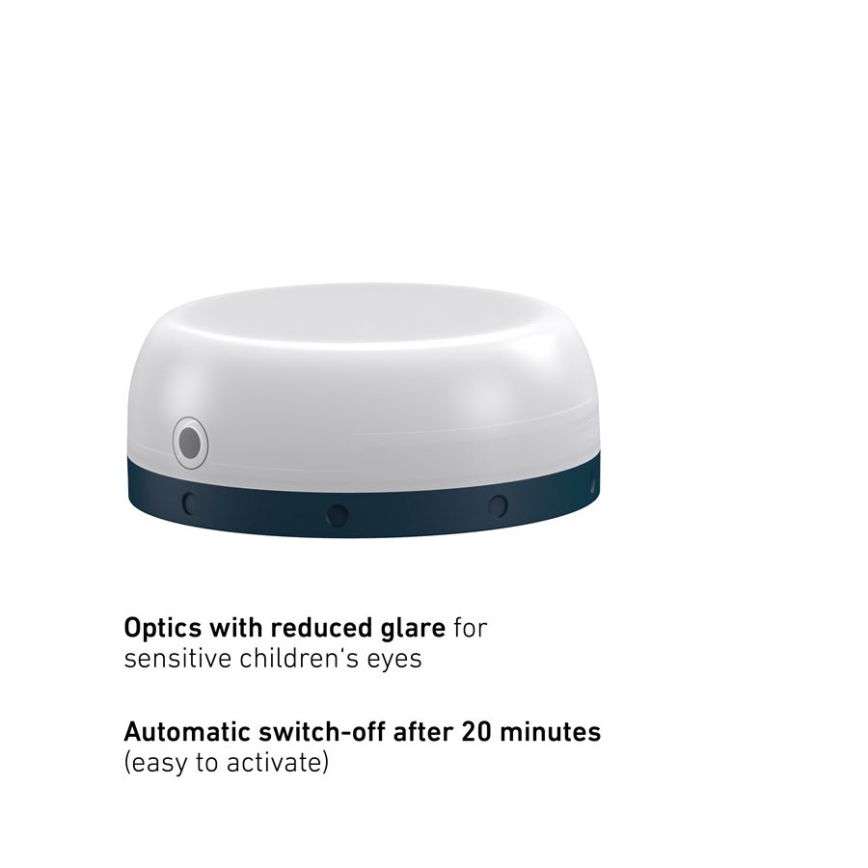 Ledlenser KIDCAMP6 DINO - Dimmable LED Portable Lamp LED/3xAAA IP44 Green