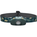 Ledlenser KIDLED2 DINO - Dimmable Children's LED Headlamp LED/1xAAA IPX4 40 lm 20 h green