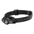 Ledlenser MH3 - Dimmable LED Headlamp, 1x AA, IP54, 200 lm, 35 h, Black