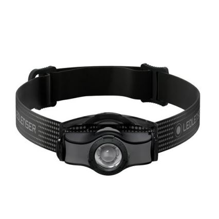 Ledlenser MH3 - Dimmable LED Headlamp, 1x AA, IP54, 200 lm, 35 h, Black
