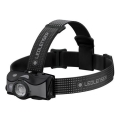 Ledlenser MH7 - Dimmable Rechargeable LED Headlamp LED/1550 mAh IP54 600 lm 40 h black/grey