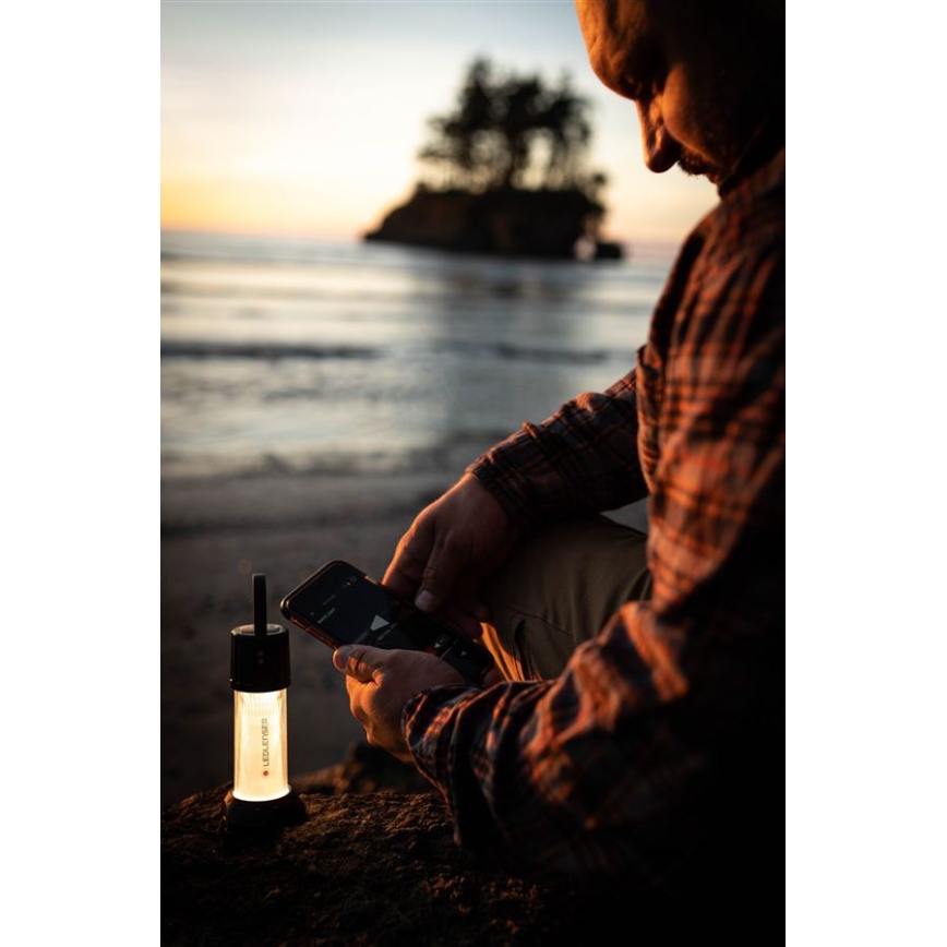 Ledlenser ML6 CONNECT WARM LIGHT - LED dimmable rechargeable lantern LED/3000 mAh IP66 750 lm + remote control