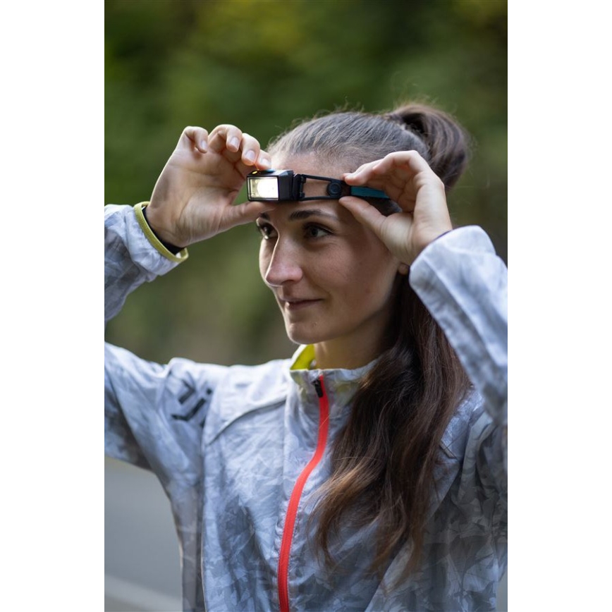 Ledlenser NEO1R - Dimmable Rechargeable LED Headlamp LED/730 mAh IP67 250 lm 15 h Blue