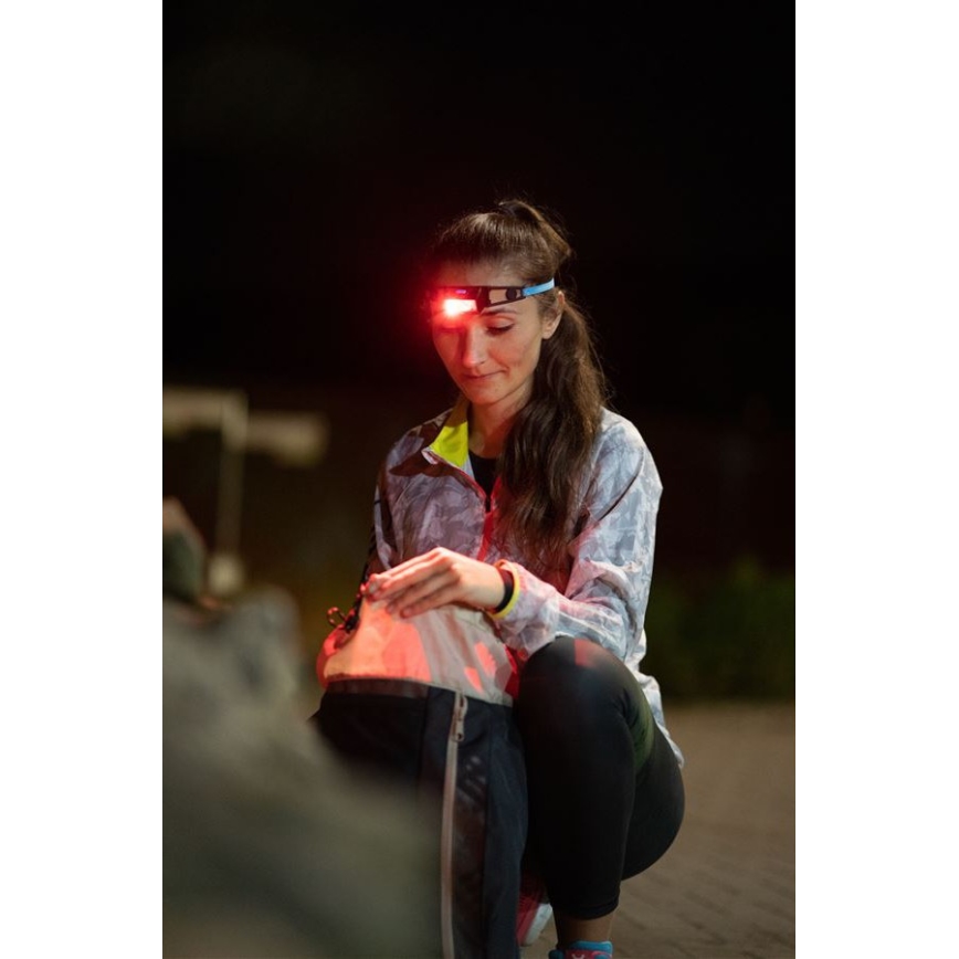 Ledlenser NEO1R - Dimmable Rechargeable LED Headlamp LED/730 mAh IP67 250 lm 15 h Blue