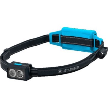 Ledlenser NEO5R - Dimmable Rechargeable LED Headlamp, 1800 mAh, IP54, 600 lm, 35 h, Blue