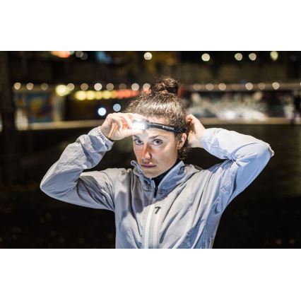 Ledlenser NEO5R - Dimmable Rechargeable LED Headlamp, 1800 mAh, IP54, 600 lm, 35 h, Black
