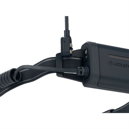 Ledlenser NEO5R - Dimmable Rechargeable LED Headlamp, 1800 mAh, IP54, 600 lm, up to 35 h, Black/White