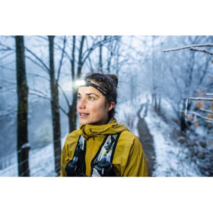 Ledlenser NEO9R - Dimmable Rechargeable LED Headlamp LED/5000 mAh IP54 1200 lm 120 h Black/Grey