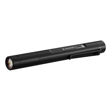 Ledlenser P4 - Dimmable LED Flashlight, LED/2xAAA, IP54, 180 lm, 23 h, Black