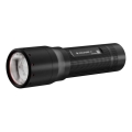 Ledlenser P7 - Dimmable LED Flashlight LED/4xAAA IP54 450 lm 25 h Black