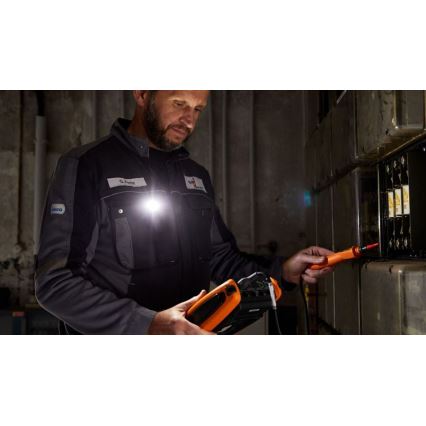 Ledlenser W1R - Dimmable Rechargeable LED Work Light with Clip LED/740 mAh IP54 220 lm