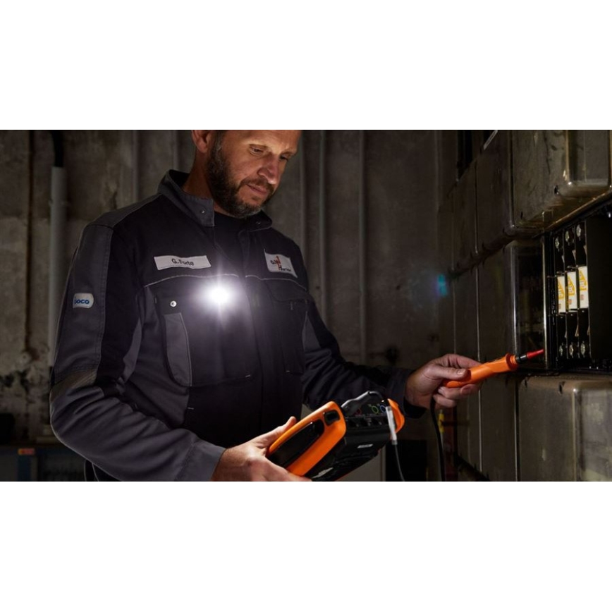 Ledlenser W1R - Dimmable Rechargeable LED Work Light with Clip LED/740 mAh IP54 220 lm