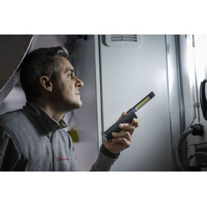 Ledlenser W6R - Dimmable Rechargeable LED Work Light, 2500 mAh Battery, IP54, 500 lm, up to 10 h Runtime