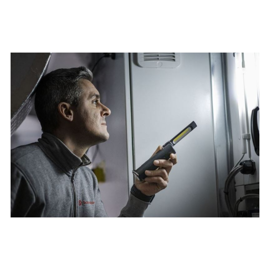 Ledlenser W6R - Dimmable Rechargeable LED Work Light, 2500 mAh Battery, IP54, 500 lm, up to 10 h Runtime