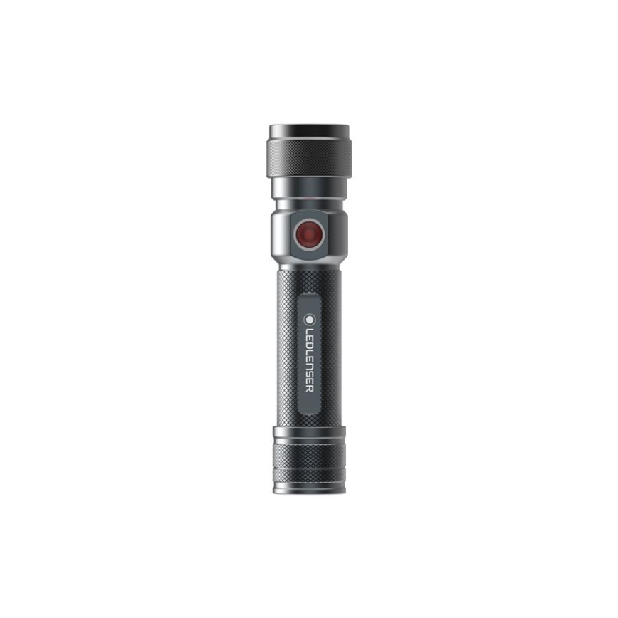Ledlenser WORKERS FRIEND - Dimmable Rechargeable LED Flashlight, 2500 mAh, 280 lm, 80 h, Black