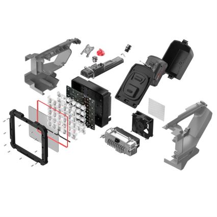 Ledlenser XP30R - Dimmable Rechargeable LED Flashlight, 5,000 mAh, IP54-rated (dust & splash resistant), 32,000 lm output, up to 16 h runtime, gray