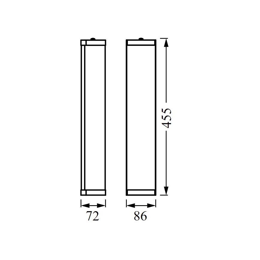 Ledvance - Bathroom wall light BATHROOM CLASSIC 3xE14/12W/230V IP44
