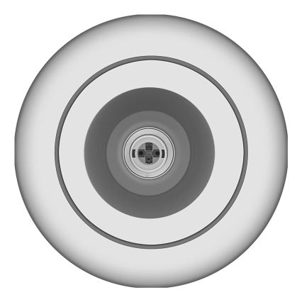Ledvance - Ceiling light CONE 1xE27/40W/230V