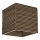 Ledvance - Ceiling light DECOR CARDBOARD 1xE27/15W/230V 25x25 cm