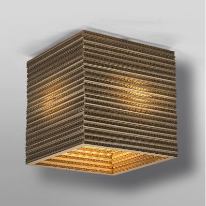 Ledvance - Ceiling light DECOR CARDBOARD 1xE27/15W/230V 25x25 cm