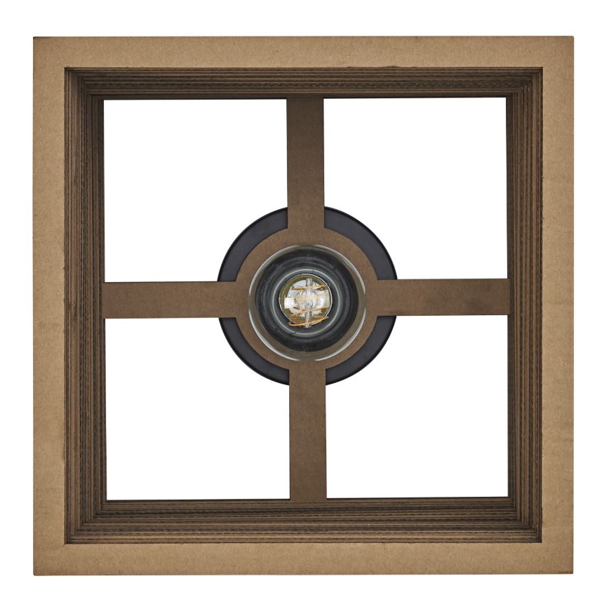 Ledvance - Ceiling light DECOR CARDBOARD 1xE27/15W/230V 25x25 cm