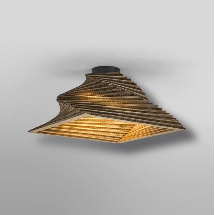 Ledvance - Ceiling light DECOR CARDBOARD 1xE27/15W/230V 40x40 cm