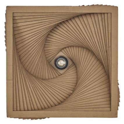 Ledvance - Ceiling light DECOR CARDBOARD 1xE27/15W/230V 40x40 cm