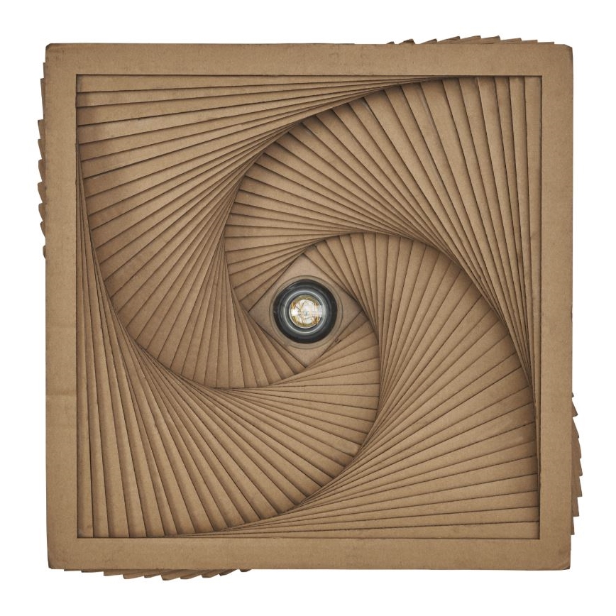 Ledvance - Ceiling light DECOR CARDBOARD 1xE27/15W/230V 40x40 cm
