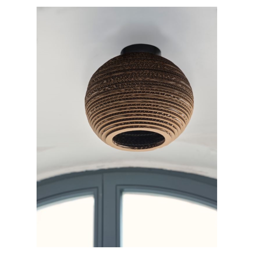 Ledvance - Ceiling light DECOR CARDBOARD 1xE27/15W/230V d. 26 cm