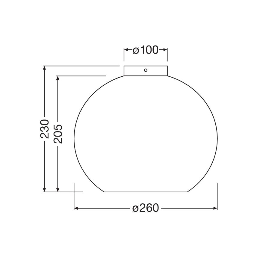 Ledvance - Ceiling light DECOR CARDBOARD 1xE27/15W/230V d. 26 cm