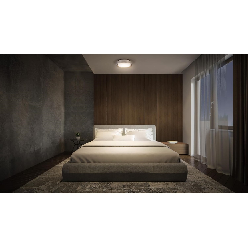 Ledvance - Ceiling light ORBIS MADRID 2xE27/10W/230V matte chrome