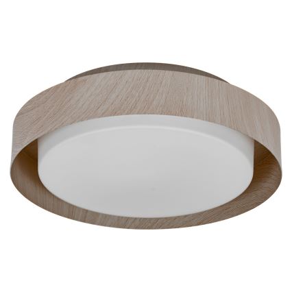 Ledvance - Ceiling light ORBIS MADRID 2xE27/10W/230V wood