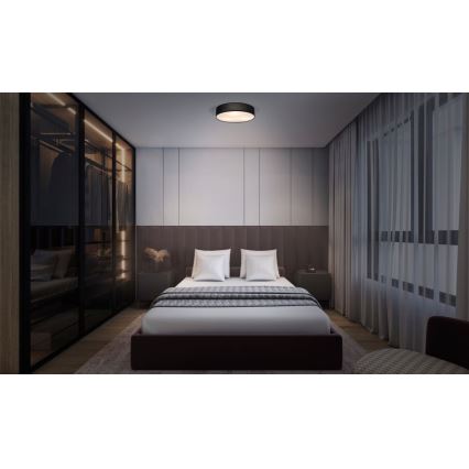 Ledvance - Ceiling light ORBIS PARIS 2xE27/25W/230V black