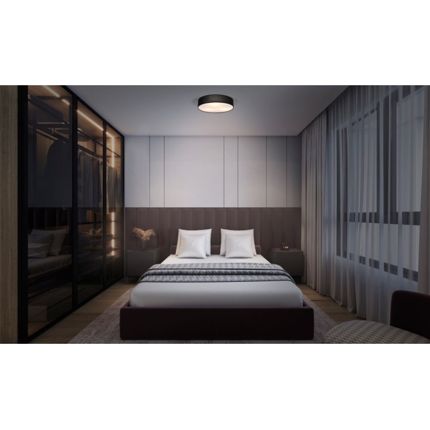 Ledvance - Ceiling light ORBIS PARIS 2xE27/25W/230V black