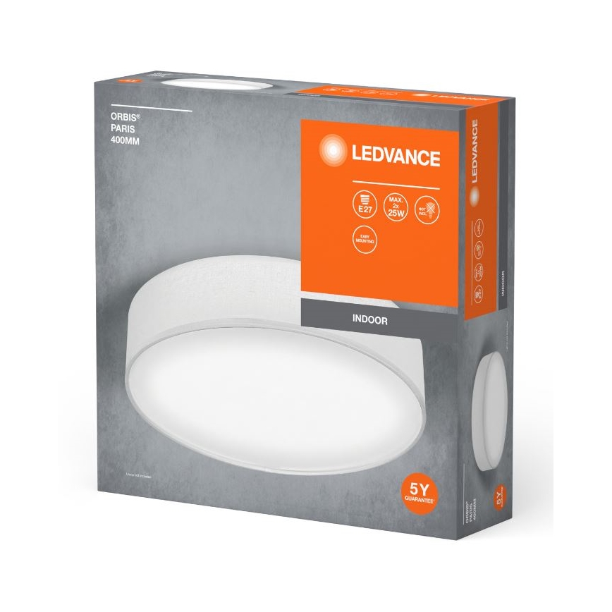 Ledvance - Ceiling light ORBIS PARIS 2xE27/25W/230V white