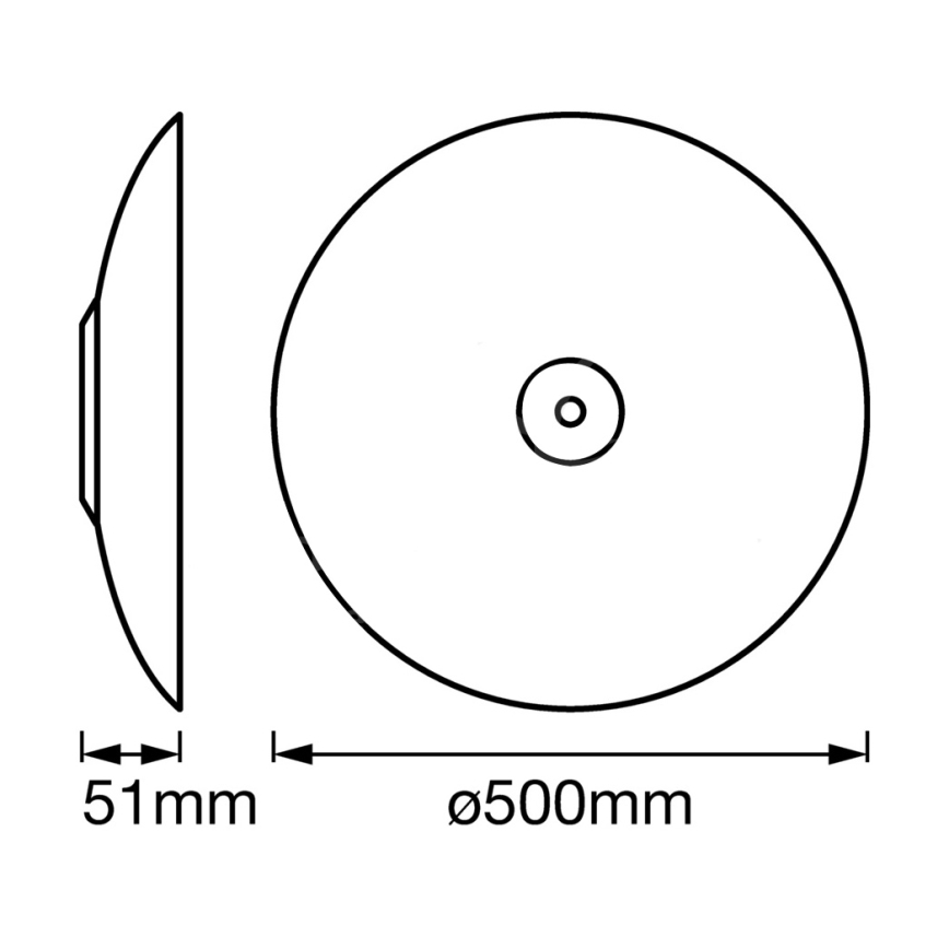 Ledvance - Ceiling light SMART+ TIBEA 1xE27/40W/230V