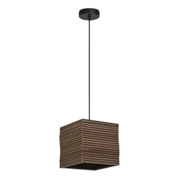 Ledvance - Chandelier on a string DECOR CARDBOARD 1xE27/15W/230V 25x25 cm