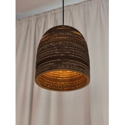 Ledvance - Chandelier on a string DECOR CARDBOARD 1xE27/15W/230V d. 25 cm