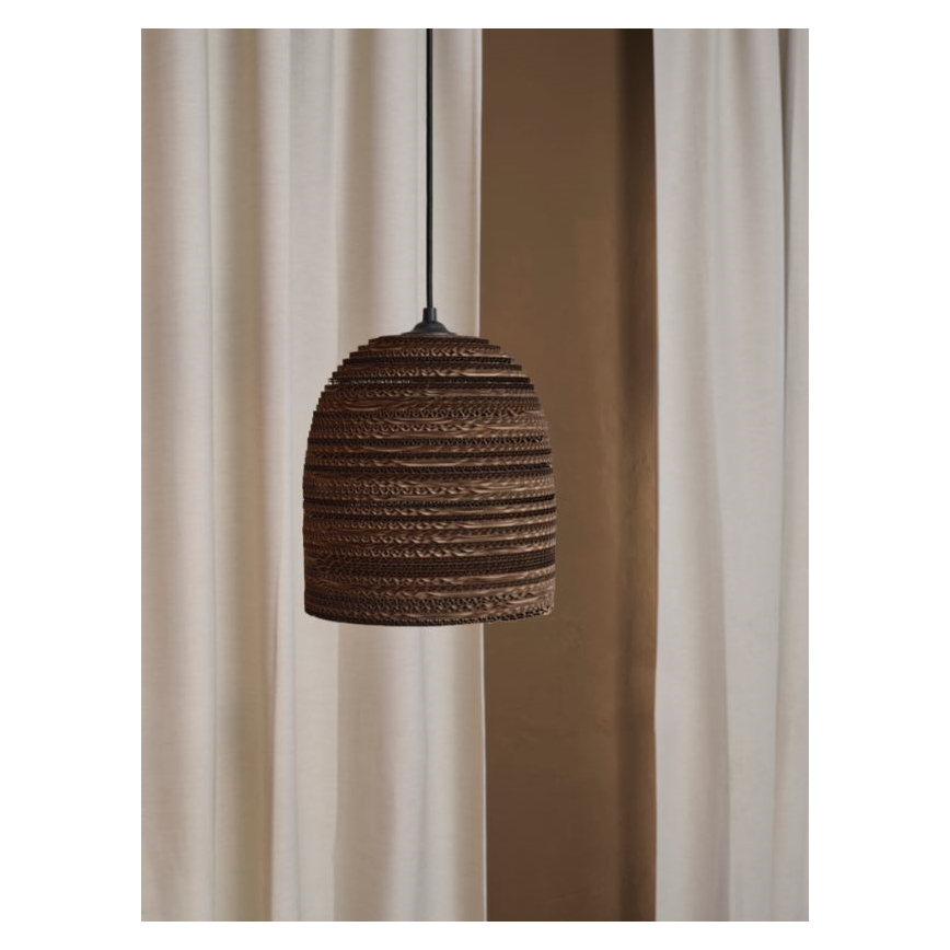 Ledvance - Chandelier on a string DECOR CARDBOARD 1xE27/15W/230V d. 25 cm