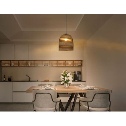 Ledvance - Chandelier on a string DECOR CARDBOARD 1xE27/15W/230V d. 25 cm