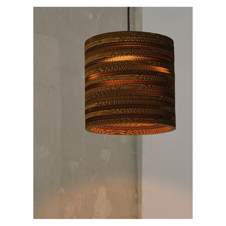 Ledvance - Chandelier on a string DECOR CARDBOARD 1xE27/15W/230V d. 25 cm
